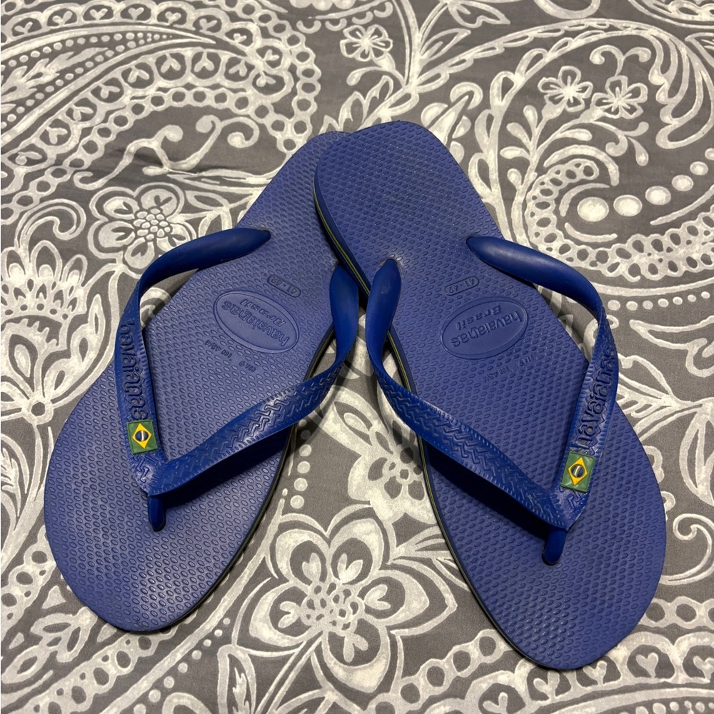 Havaianas Vibrant Blue Sandals